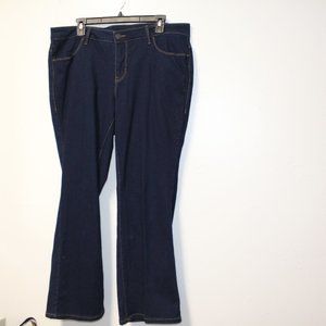 Faded glory blue black wash jeans 18WP 3/$25